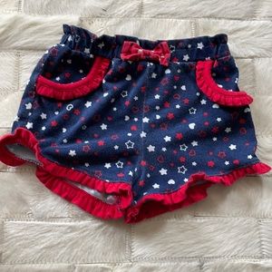 Patriotic baby shorts